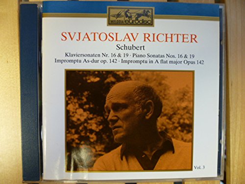 Richter , Sviatoslav - Schubert: Klaviersonaten Nr. 16 & 19 / Impromptu As-Dur, Op. 142