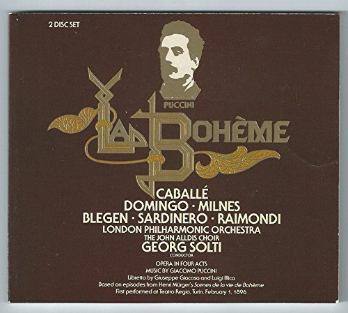 Puccini , Giacomo - La Bohème (Caballé, Domingo, Solti)