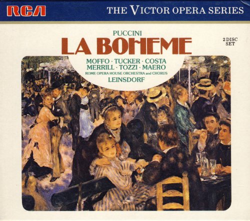 Puccini , Giacomo - La Boheme (GA) (Moffo, Tucker, Leinsdorf)