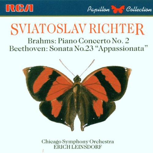 Richter , Sviatoslav - Brahms: Piano Concerto No. 2 / Beethoven: Sonata No. 23 'Appassionata' (Leinsdorf, CSO)