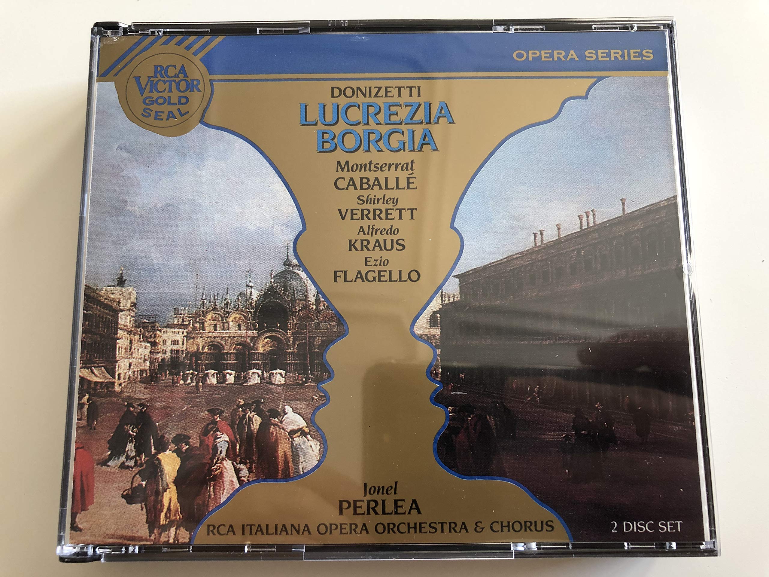 Donizetti , Gaetano - Lucrezia Borgia (Caballe, Verrett, Kraus, Flagello, Perlea)