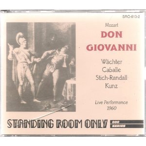 Mozart , Wolfgang Amadeus - Don Giovanni (GA) (Live Performance 1960) (Wächter, Caballe, Stich-Randall, Kunz, Gielen)