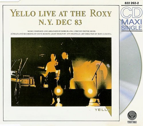Yello - Live at the Roxy N.Y. Dec. 83  (Maxi)