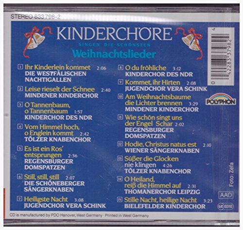 Sampler - Kinderchöre singen die schönsten Weihnachtslieder