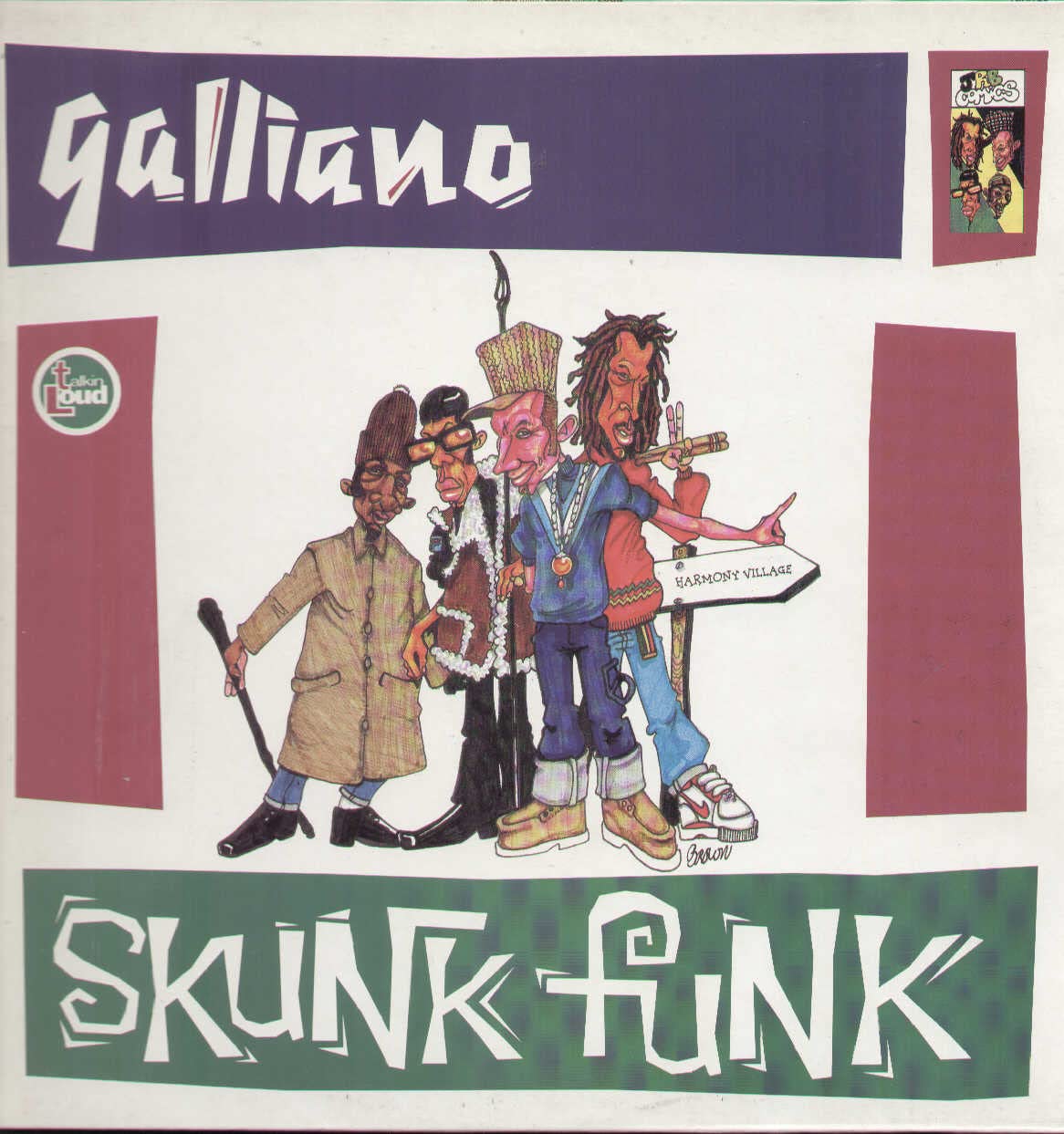 Galliano - Skunk Funk (12'') (Maxi) (Vinyl)