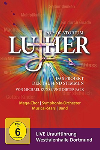 Kunze , Michael & Falk , Dieter - Pop-Oratorium Luther  (+ Bonus-DVD)