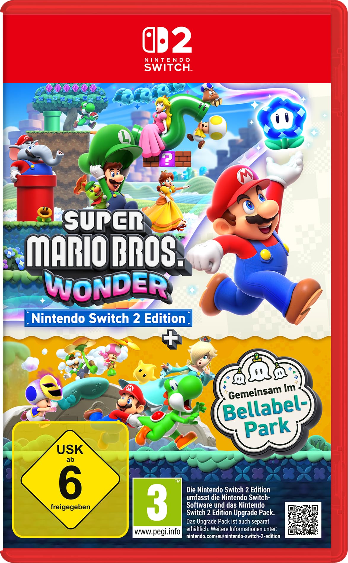 Nintendo Switch 2 - Super Mario Bros. Wonder  Nintendo Switch 2 Edition   Gemeinsam im Bellabel-Park