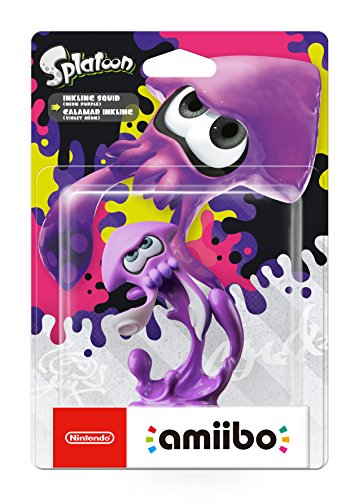 - amiibo Splatoon Tintenfisch (Neon-Lila)