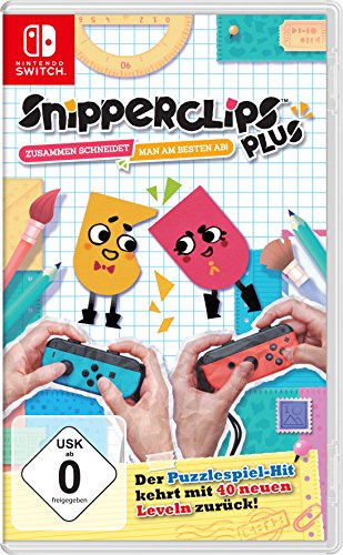  - Snipperclips Plus - Zusammen schneidet man am besten ab! - [Nintendo Switch]