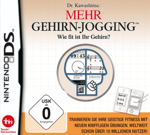 Nintendo DS - Dr. Kawashima: Mehr Gehirn Jogging