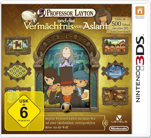 Nintendo 3DS - Professor Layton und das Vermächtnis von Aslant