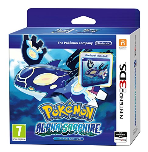 Nintendo 3DS - Pokemon Alpha Saphir (Steelbook)