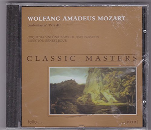 Mozart , Wolfgang Amadeus - Sinfonias N° 39 Y 40 (Bour)