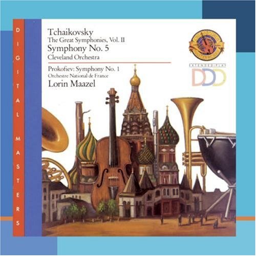 Tchaikovsky / Prokofiev - Symphony No. 5 / Symphony No. 1 (Maazel)