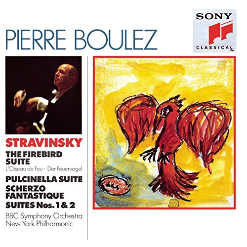 Boulez , Pierre & BBC Symphony Orchestra & New York Philharmonic - Stravinsky: The Firebird Suite / Pulcinella Suite / Scherzo Fantastique / Suites Nos 1 & 2