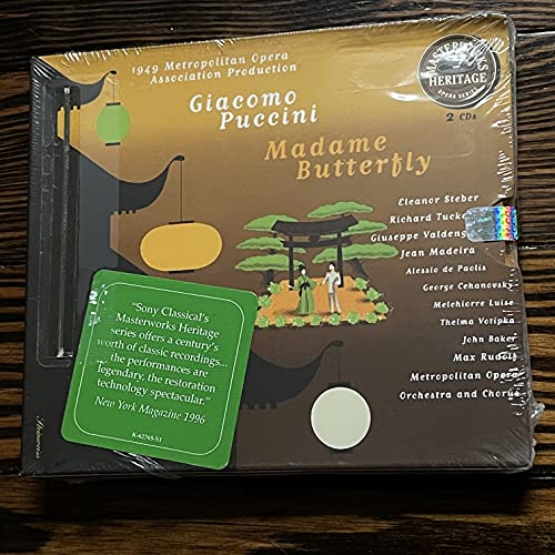Puccini , Giacomo - Madame Butterfly (MET) (Steber, Tucker, Valdengo, Madeira, Rudolph)
