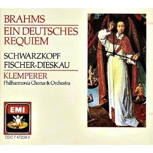 Brahms , Johannes - Ein deutsches Requiem (Schwarzkopf, Fischer-Dieskau, Klemperer)