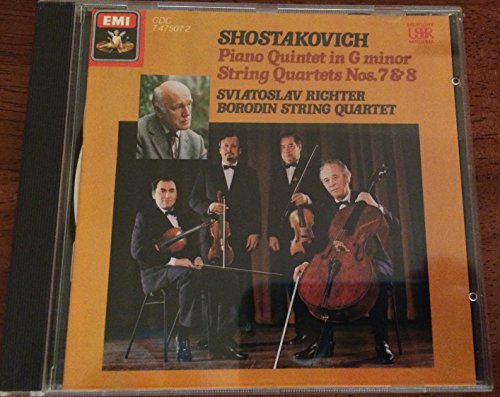Shostakovich , Dmitri - Piano Quintet In G Minor / String Quartets Nos. 7 & 8 (Richter, Borodin String Quartet)