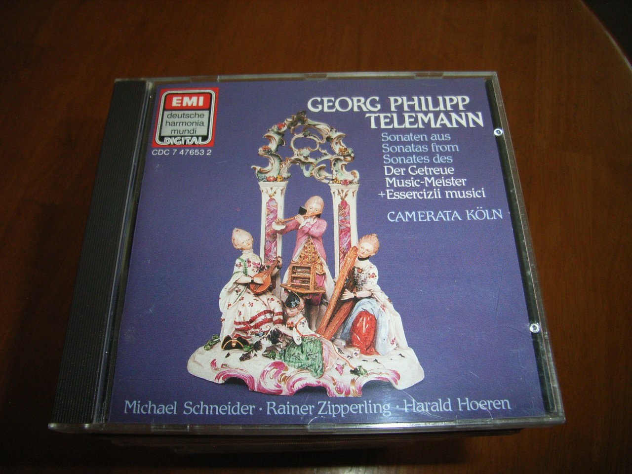 Telemann , Georg Philipp   - Sonaten aus Der Getreue Music-Meister & Essercizii Musici (Camerata Köln, Schneider, Zipperling, Hoeren)