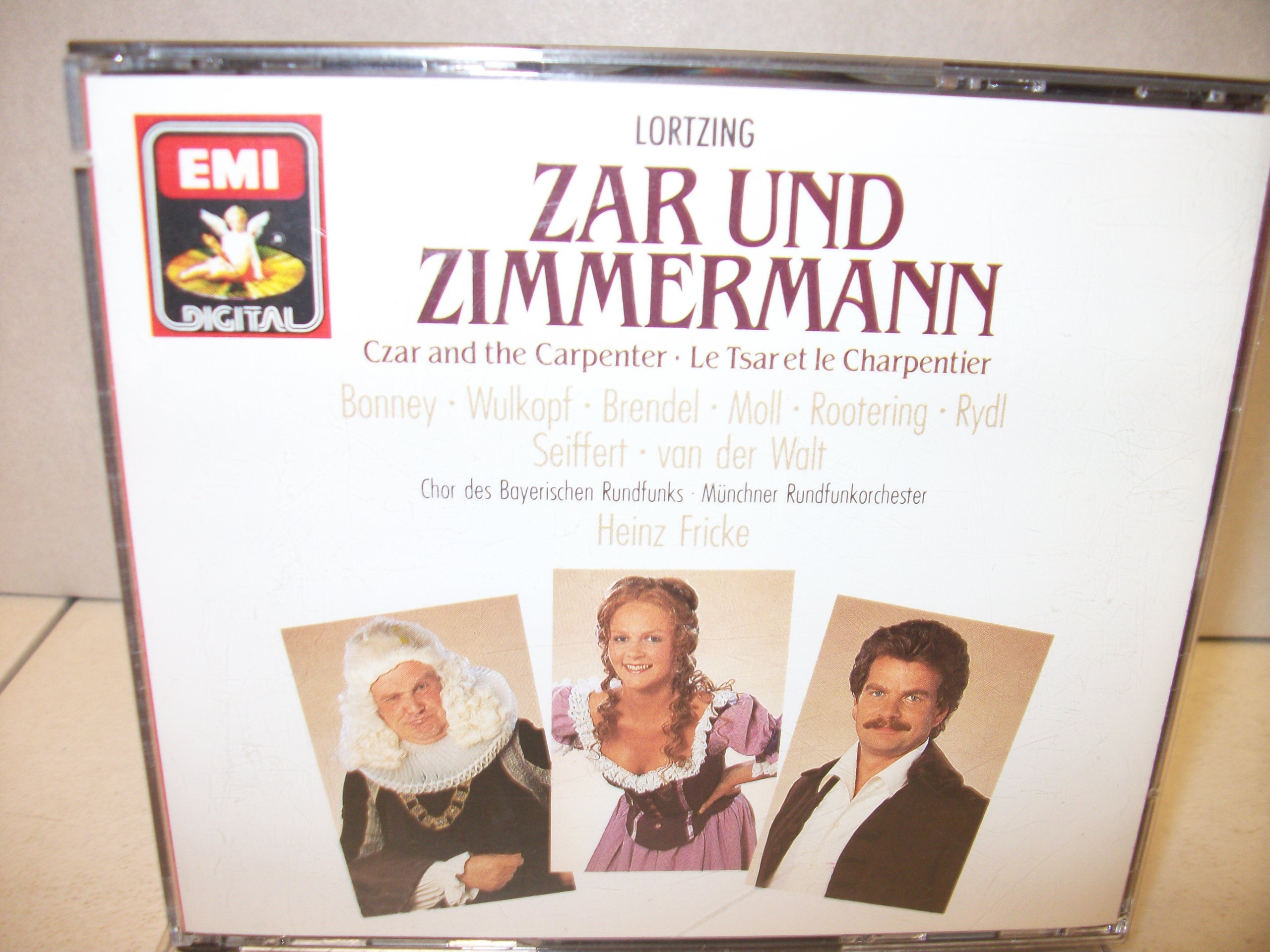 Lortzing , Albert - Zar und Zimmermann (Brendel, van der Walt, Moll, Chor des bayrischen Rundfunks, Fricke)