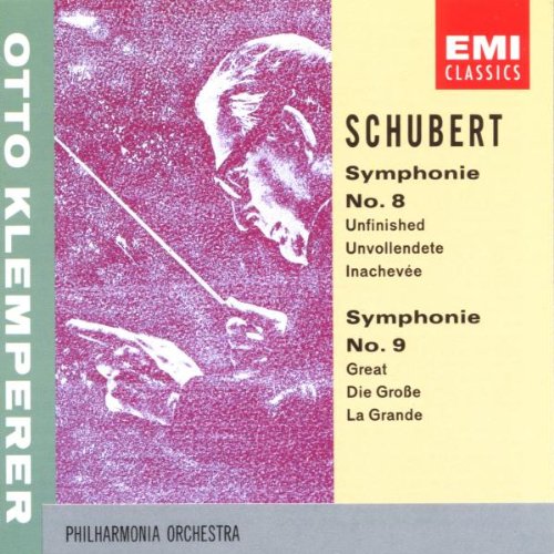 Schubert , Franz - Symphonie No. 8 Unvollendete / Symphonie No. 9 Die Große (Klemperer)