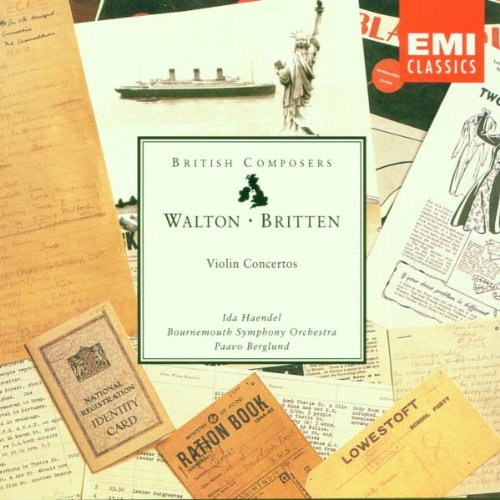 Haendel , Ida - Walton / Britten: Violin Concertos (Bournemouth Symphony Orchestra, Berglund)