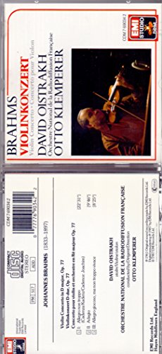 Brahms , Johannes - Violin Concerto (Oistrakh, Klemperer)