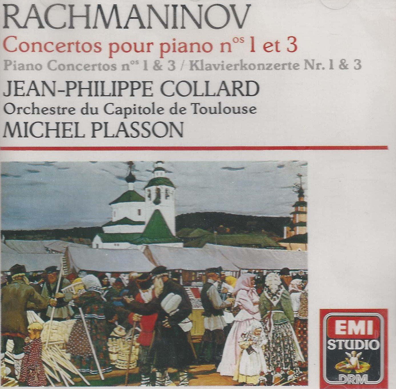 Rachmaninow , Sergei - Concertos pour Piano Nos. 1 et 3 (Collard, Plasson)
