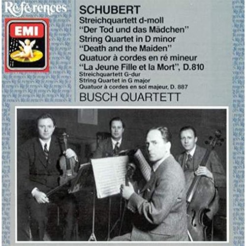 Schubert , Franz - Streichquartett D-Moll, D. 810 'Der Tod und das Mädchen' / Streichquartett G-Dur, D. 887 (Busch Quartett)