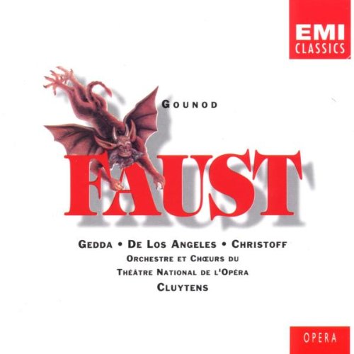 Gounod , Charles - Faust (Gedda, De Los Angeles, Berton, Cluytens)
