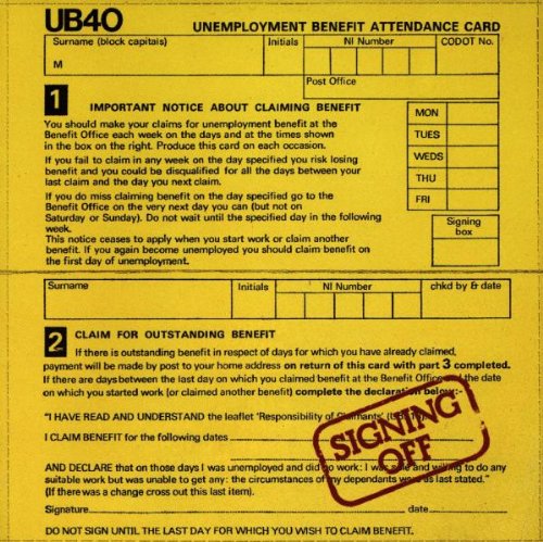 UB40 - Signing off