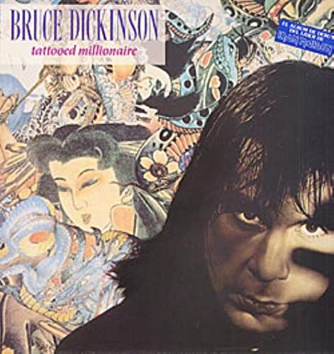 Bruce Dickinson - Tattooed millionaire (1990) [Vinyl LP]