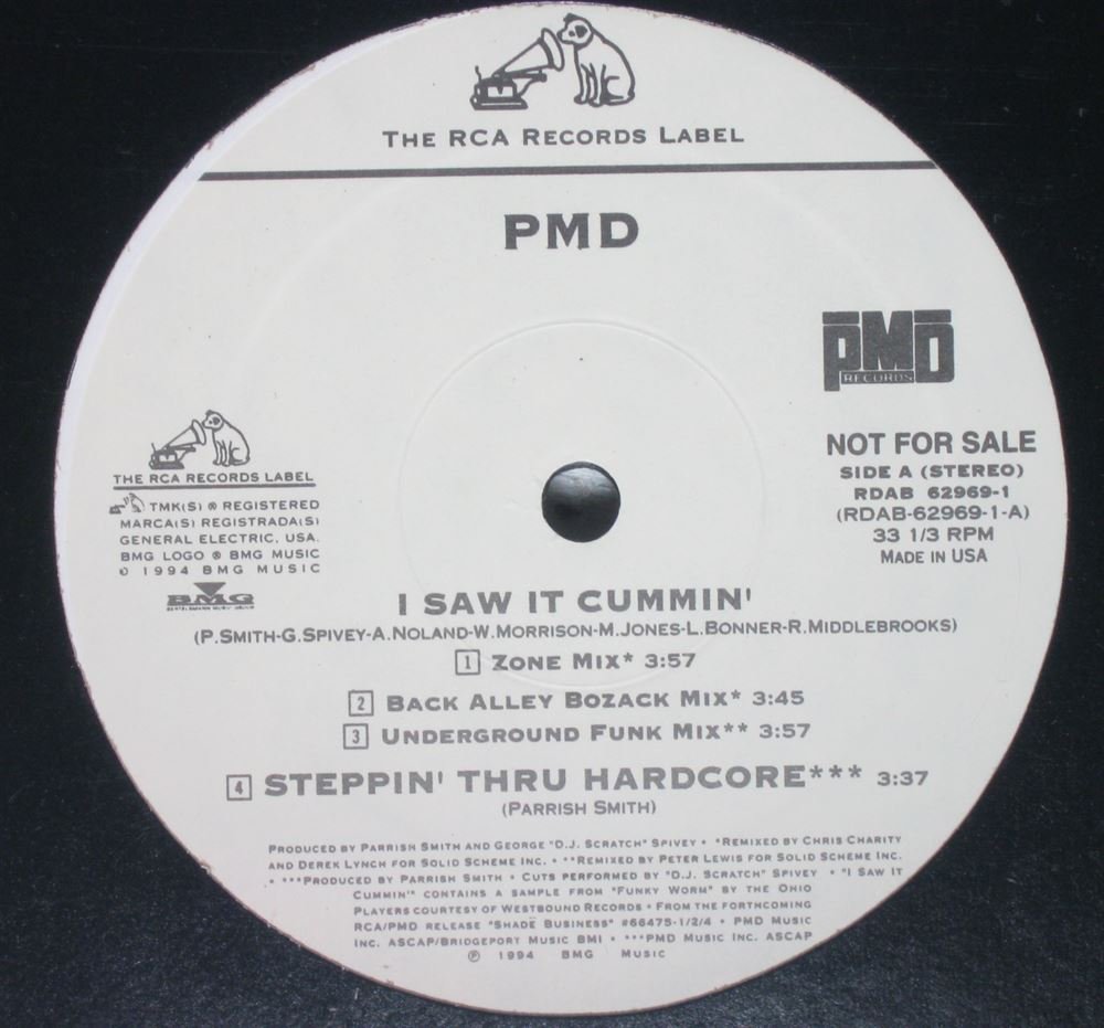 PMD - I Saw It Cummin' (12'') (Maxi) (Vinyl)