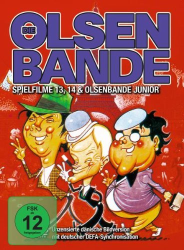 DVD - Die Olsenbande - Box 5 / Spielfilme 13, 14 & Olsenbande Junior