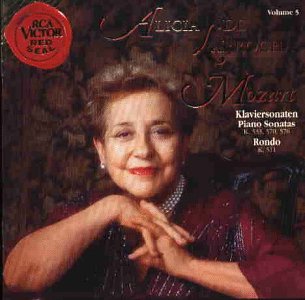 Mozart , Wolfgang Amadeus - Piano Sonatas, KV. 533,570, 576 / Rondo, KV. 511 (De Larrocha)