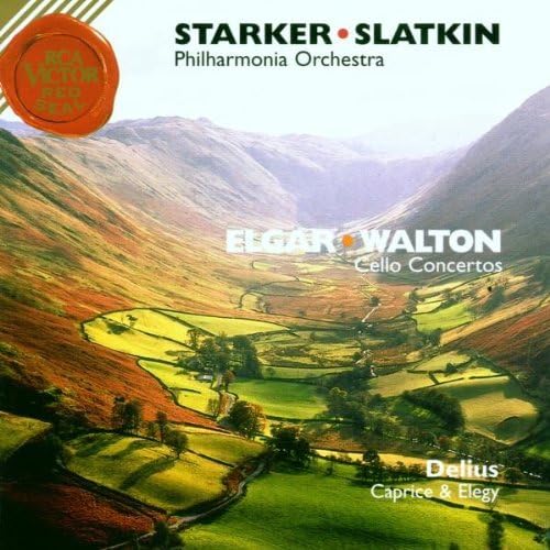 Starker , Janos & Slatkin , Leonard & Philharmonia Orchestra - Cello Concertos By Elgar & Walton / Delius: Caprice & Elegy