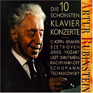 Rubinstein , Artur - Die 10 schönsten Klavierkonzerte