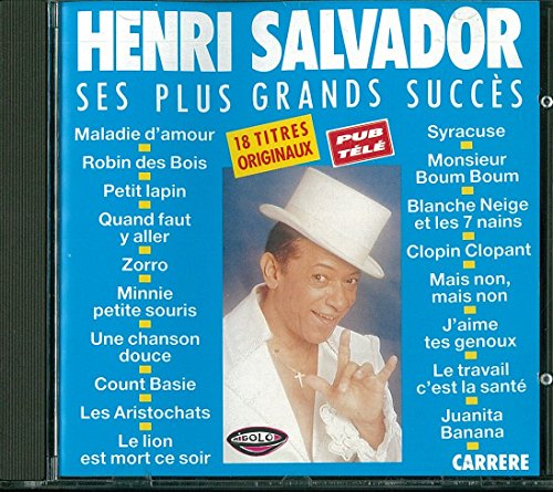 Salvador , Henri - Ses Plus Grands Succes