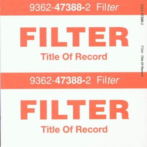 Filter - Titel of record