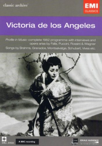 DVD - Victoria De Los Angeles - Schubert, Brahms, Falla, Puccini, Rossini, Wagner u.o.