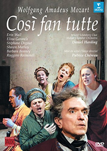 Mozart , Wolfgang Amadeus - Cosi Fan Tutte (Wall, Garanca, Degout, Mathey, Bonney, Raimondi, Harding, Chereau) (DVD)