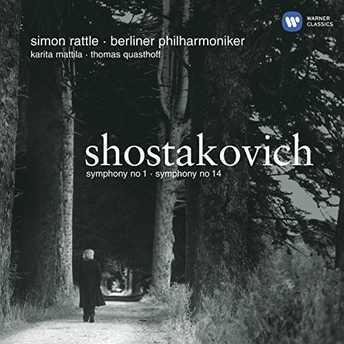 Shostakovich , Dmitri - Symphony No. 1 & Symphony No. 14 (Rattle, BP, Mattila, Quasthoff)