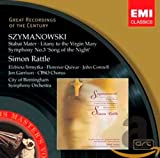 Szymanowski , Karol - Symphonies 3 & 4 / Violin Concertos / King Roger / Orchestral Songs / Stabat Mater, Harnasie (Rattle, Andsnes, Hampson, Zehetmair) (Limited Edition)