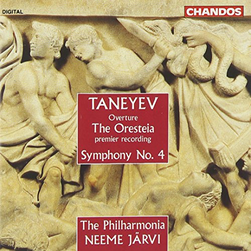 Taneyev , Sergey Ivanovich - Overture The Oresteia / Symphony No. 4 (Järvi)