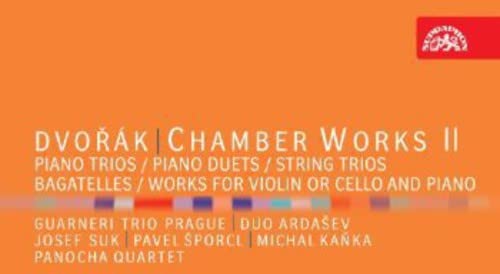 Dvorak , Anton - Chamber Works II: Piano Trios / Piano Duets / String Trios / Bagatelles / Works For Violin Or Cello And Piano (Guarneri Trio Prague, Duo Ardasev, Suk)