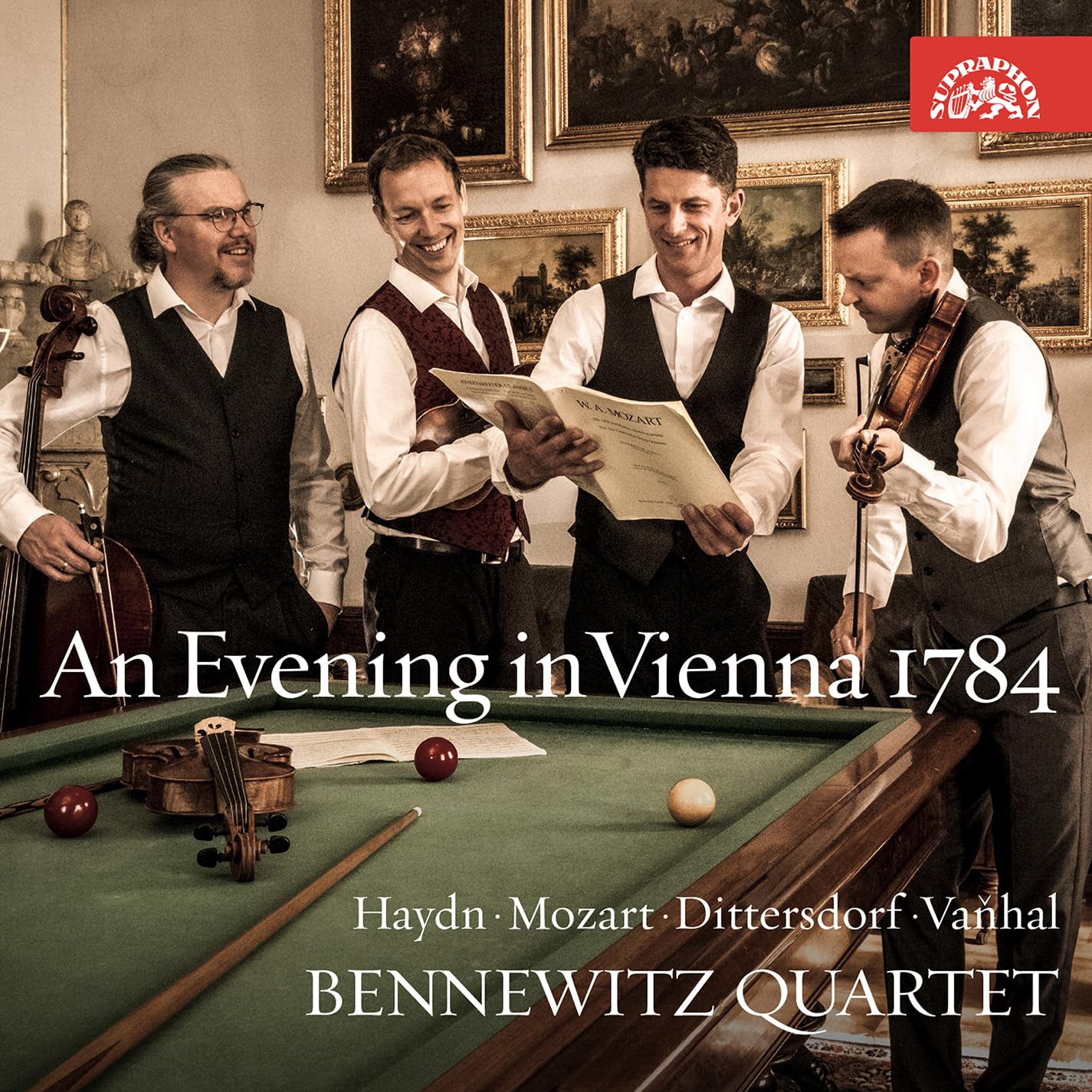 Bennewitz Quartett - An Evening In Vienna 1784 - Works By Haydn, Mozart, Dittersdorf, Vanhal