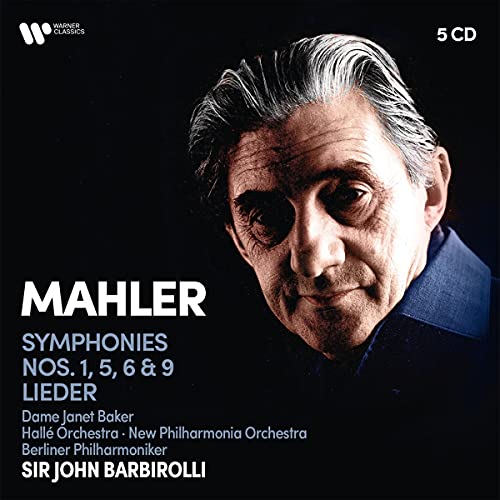 Barbirolli,Sir John, Hom, Pol, Bp, Baker,Janet, Mahler,Gustav - Sinfonien 1,5,6,9,Lieder