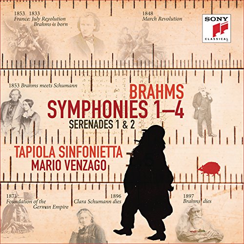 Brahms , Johannes - Symphonies 1-4 / Serenades 1 & 2 (Tapiola Sinfonietta, Venzago)