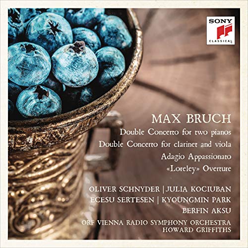 Bruch , Max - Double Concerto For 2 Pianos / Double Concerto For Clarinet And Viola / Adagio Appassionato / Loreley Overture (Griffiths, Schnyder, Kociuban, a.o.)