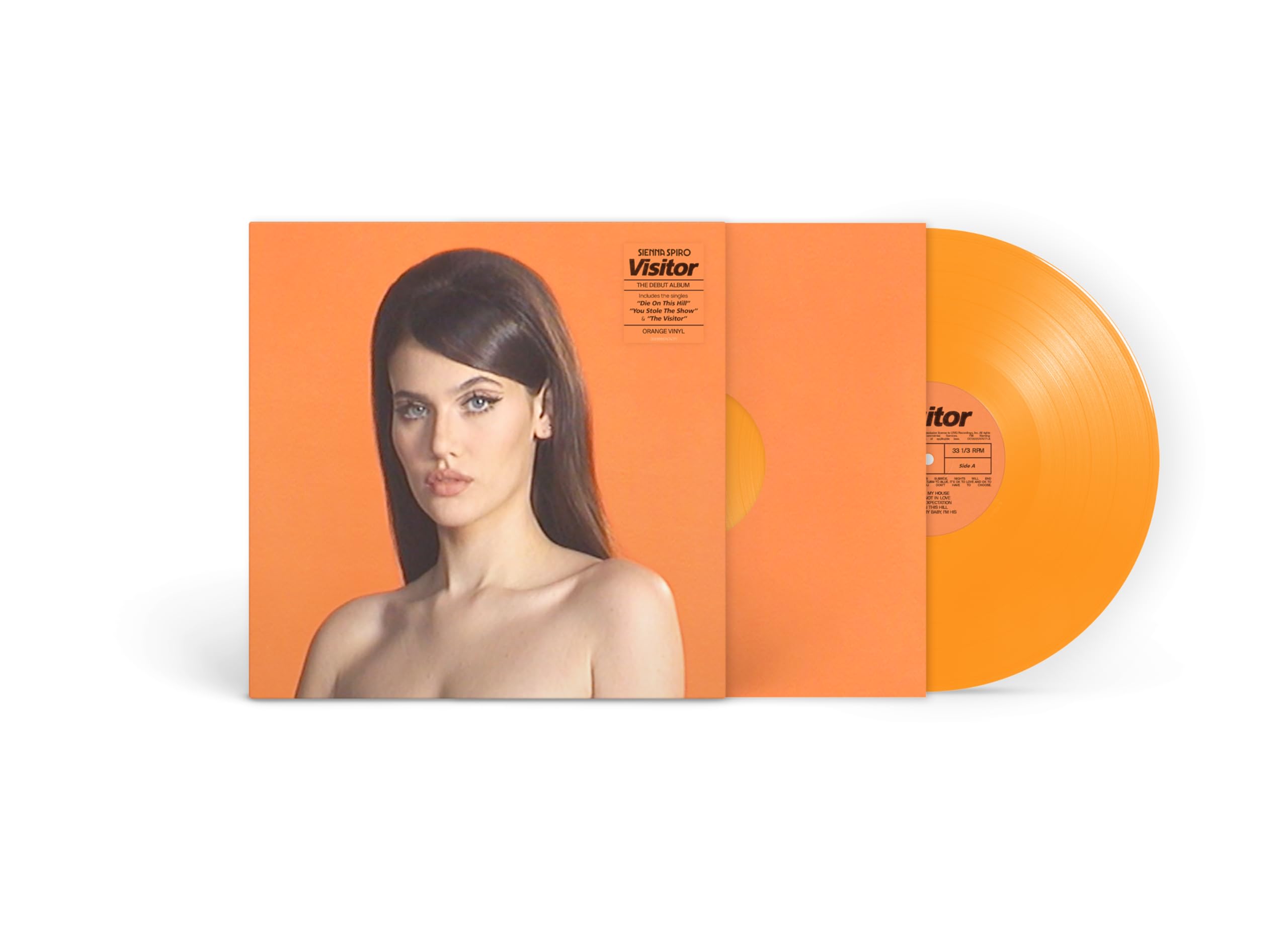 Spiro , Sienna - Visitor (Orange) (Vinyl)